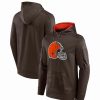 Sports Fan Shop * | Fanatics Men'S Branded Cleveland S On The Ball Pullover Hoodie Brown