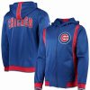 Sports Fan Shop * | Men'S Chicago Cubs Team Full-Zip Hoodie Royal, Red