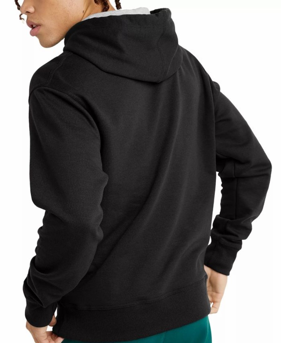 Activewear * | Champion Men'S Powerblend Logo-Graphic Hoodie