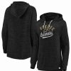 Sports Fan Shop * | Fanatics Women'S Branded Purdue Boilermakers Crossneck Faded Script Raglan Pullover Hoodie Black