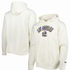 Sports Fan Shop * | New Era Men'S Los Angeles Rams Sideline Chrome Pullover Hoodie Cream