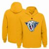 Sports Fan Shop * | Outerstuff Youth Boys Nashville Predators Special Edition 2.0 Primary Logo Fleece Pullover Hoodie Gold